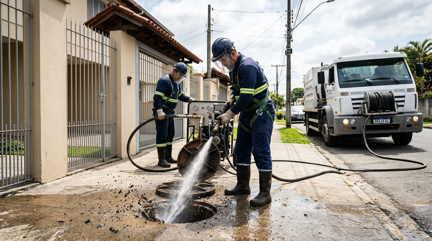 Hidrojateamento perto de mim em Campina Grande-PB